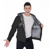 All-Over Print Men's Sherpa Fleece Zip Up Hoodie